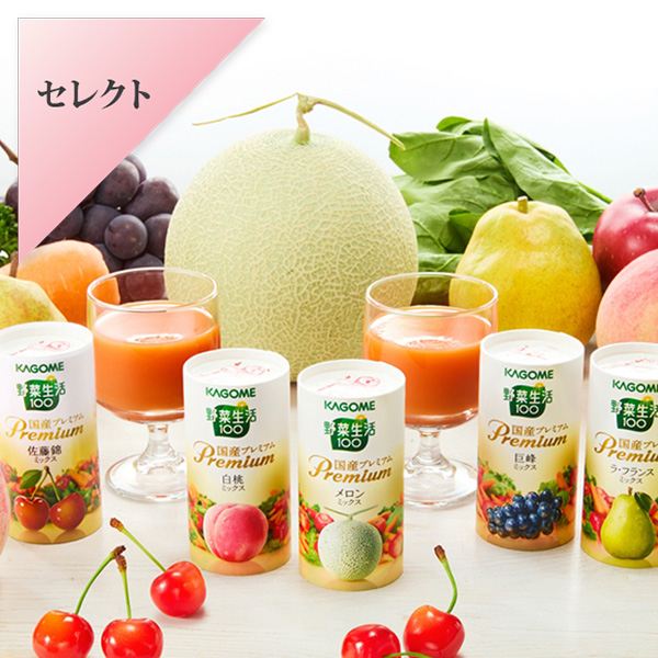 カゴメ　野菜生活１００　国産プレミアムギフト